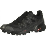 Salomon Men's Speedcross 5 Trail Running Shoes 7 Black/Black/Phantom