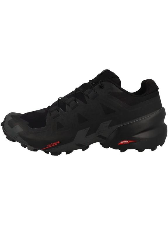 Men's Speedcross 6 Sneaker, Black/Black/Phantom, 9