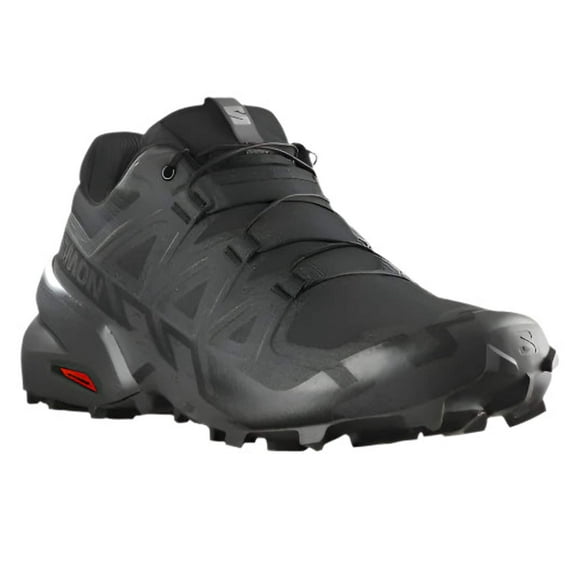 Salomon Men's Speedcross 6 Trail Running Shoes, Black, Size 9 US
