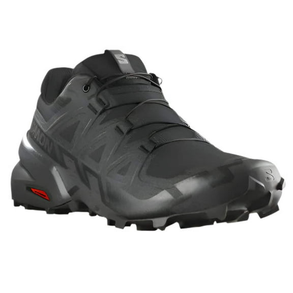 Salomon Men's Speedcross 6 Trail Running Shoes, Black, Size 9 US