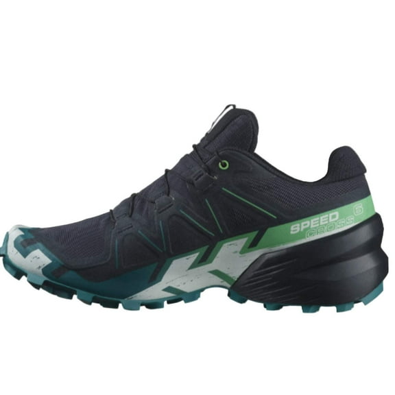 Salomon Men's Speedcross 6 Trail Running Shoes, White, 10 M US