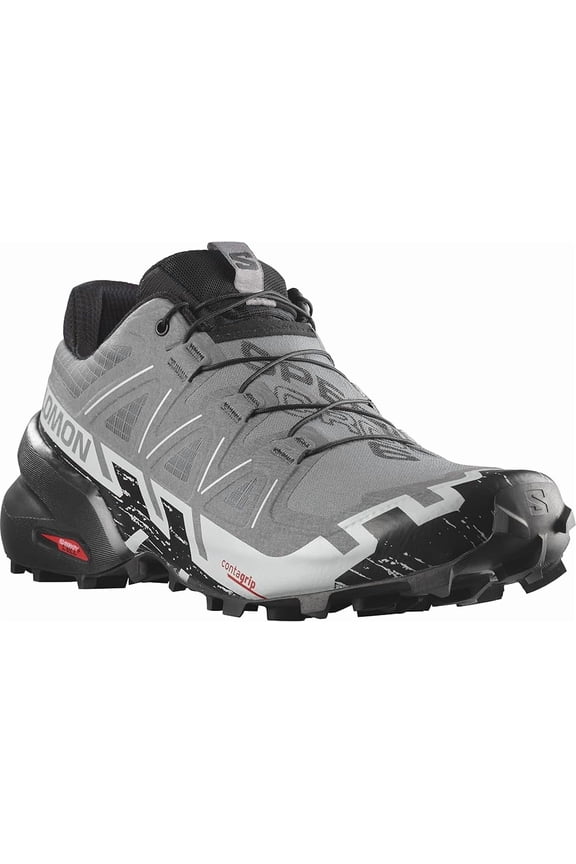 Salomon Mens Speedcross 6 Quiet Shade/Black/Pearl Blue 9.5 Wide