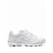 Salomon Quicklace Xt 6 Sneakers With White Mesh Panels And Branded Insole White Mens