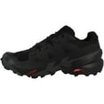 thumbnail image 1 of Salomon Speedcross 6 Hiking Shoes Womens Sz 8.5 Black/Black/Phantom, 1 of 5