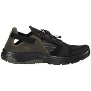 Salomon TECH Amphib 4 Hiking Shoes for Men Sneaker, Black/Beluga/Castor Gray, 11.5