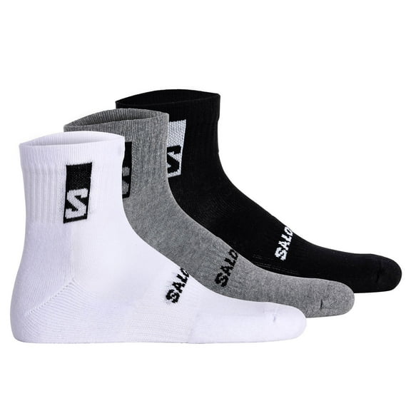 Salomon Unisex Socks Cotton Multicoloured 5.5-7 Uk