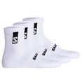 thumbnail image 1 of Salomon Unisex Socks Cotton White 10.5-12 Uk, 1 of 3