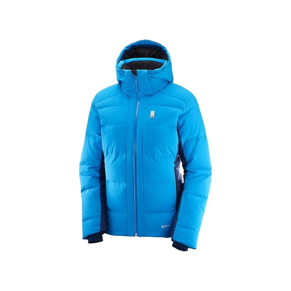 Salomon Whitebreeze Down Jacket - Women's, Hawaiian Surf/Medieval Blue, Large
