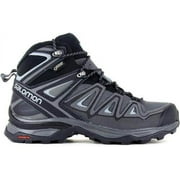 Salomon Women's X Ultra 3 Mid GTX Waterproof Black/Magnet Running Shoes