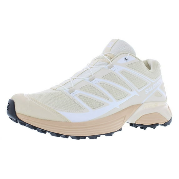 Salomon XT Pathway Unisex Shoes Size 12, Color: Bleached Sand/Hazelnut/White