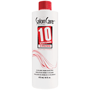 Salon Care 10 Volume Creme Developer, Gentle Lift, Easy to Handle Cream Consistency, 16 Ounce