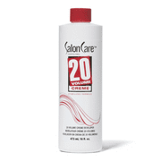 Salon Care 20 Volume Creme Developer, Uniform Lift, Easy to Handle Cream Consistency, Stabilized Formula, 16 Ounce