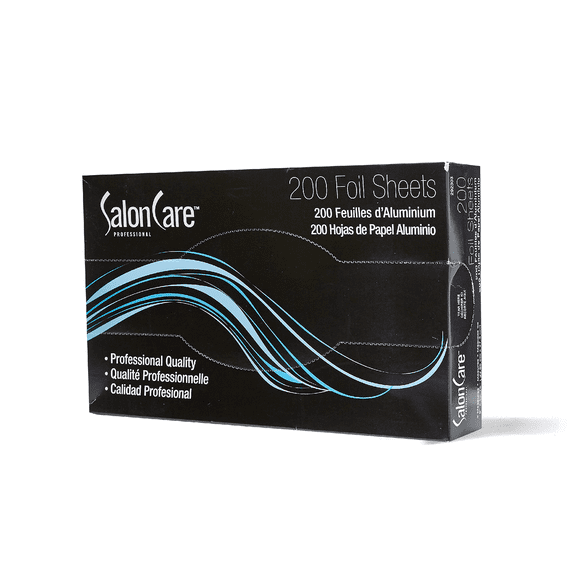 Salon Care Full-Size Foil Sheets, 200 Count, Use for All Hair Color Techniques