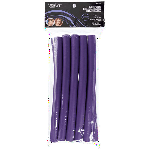 Salon Care Soft Rollers 10 Pack 13/16 INCH