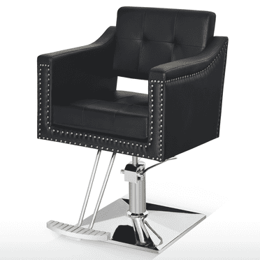 BarberPub Salon Chair for Hair Stylist, Hydraulic Barber Chair