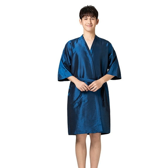Salon Client Gown Robes Cape Hair Salon Hair Cutting Smock for Clients Kimono Style