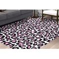 thumbnail image 1 of Salon Decor Rugs, Cool Rugs, Car Mat Rug, Modern Rugs, Animal Pattern Rugs, Office Rug, Pink Leopard Rugs, Accent Rug, Wedding Rug, 3.9'x5.9' - 120x180 cm, 1 of 7