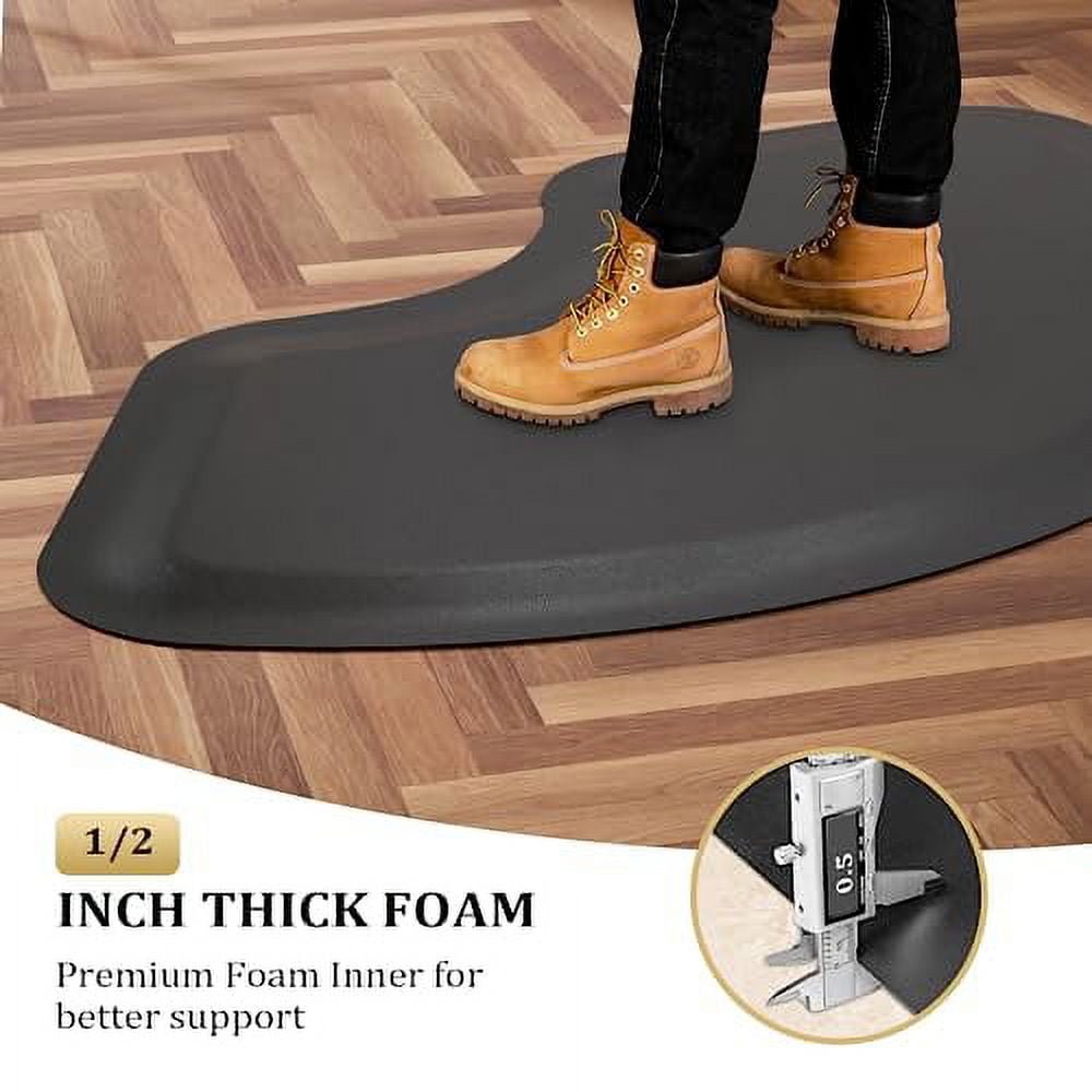 Salon Floor Mat Anti Fatigue Thick Barber Chair Mats, Salon Mat for