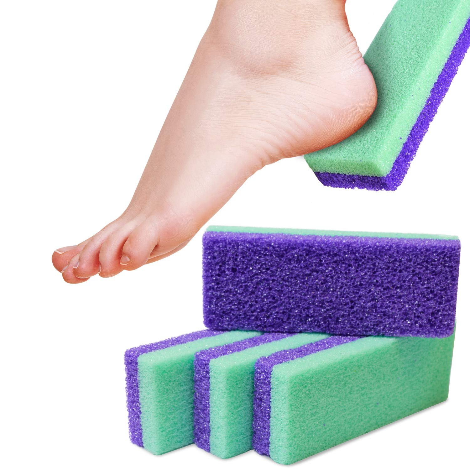 Salon Foot Pumice and Scrubber for Feet and Heels Callus and Dead Skins