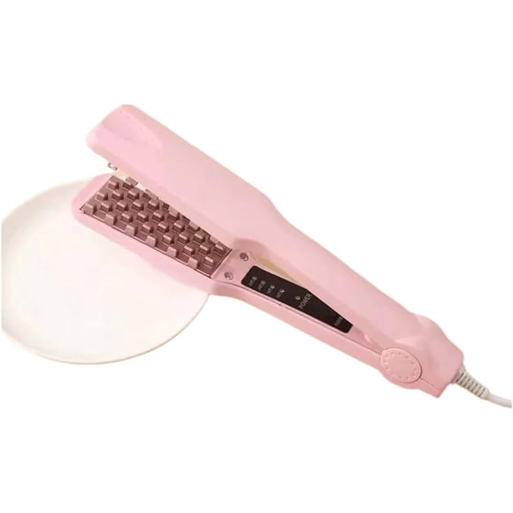 Salon-Grade Hair Volumizing Iron – Ceramic Tourmaline Texturizing Styler for Root Lifting – Adjustable Heat Settings for All Hair Types