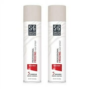 Salon Grafix Hairspray Freezing Mega Hold 10 Ounce 295ml 2 Pack