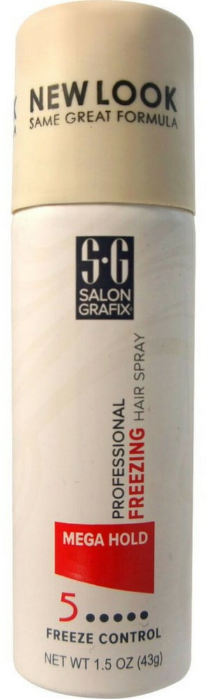 Salon Grafix Mega Hold Freezing Hair Spray 1 5 Oz Pack Of 2 salon-grafix-mega-hold-freezing-hair-spray-1-5-oz-pack-of-2