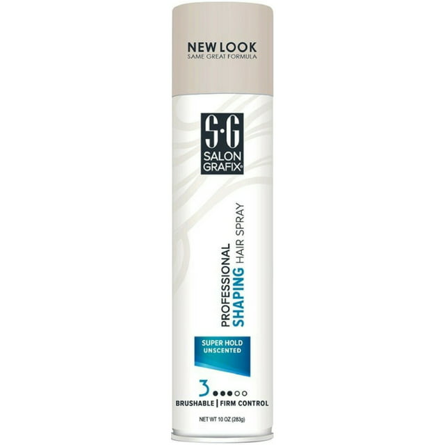 Salon Grafix® Professional Super Hold Unscented Shaping Hair Spray 10 oz. Aerosol Can