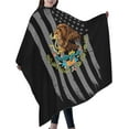 thumbnail image 1 of Salon Hair Cutting Cape Cloth Barber Hairdressing Wrap Haircut Apron Cloth Styling Accessory for Unisex 55''X66'', 1 of 14