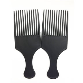 Salon Hair Pick Styling Brush for Curly Afro Hair Care Long Tooth Comb Detangling Hairdressing Tool