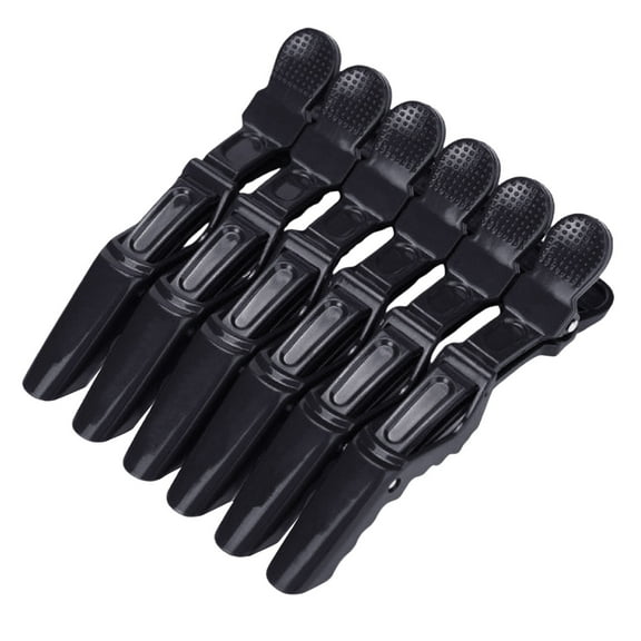 Salon Hair Styling Clips 6-Pack Strong Hold Hair Clips for Women and Girls