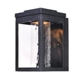 thumbnail image 1 of Salon LED 1-Light Outdoor Wall, Black, 1 of 1