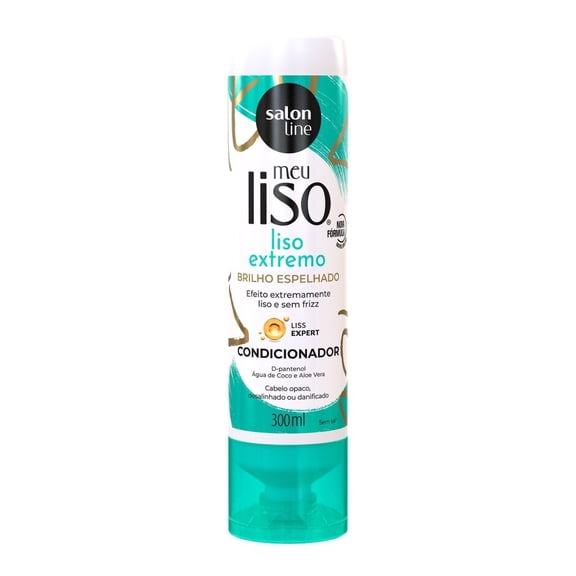 Salon Line - Linha Meu Liso (Extremo) - Condicionador 300 Ml - (My Straight (Extreme) Collection - Conditioner 10.14 Fl Oz)