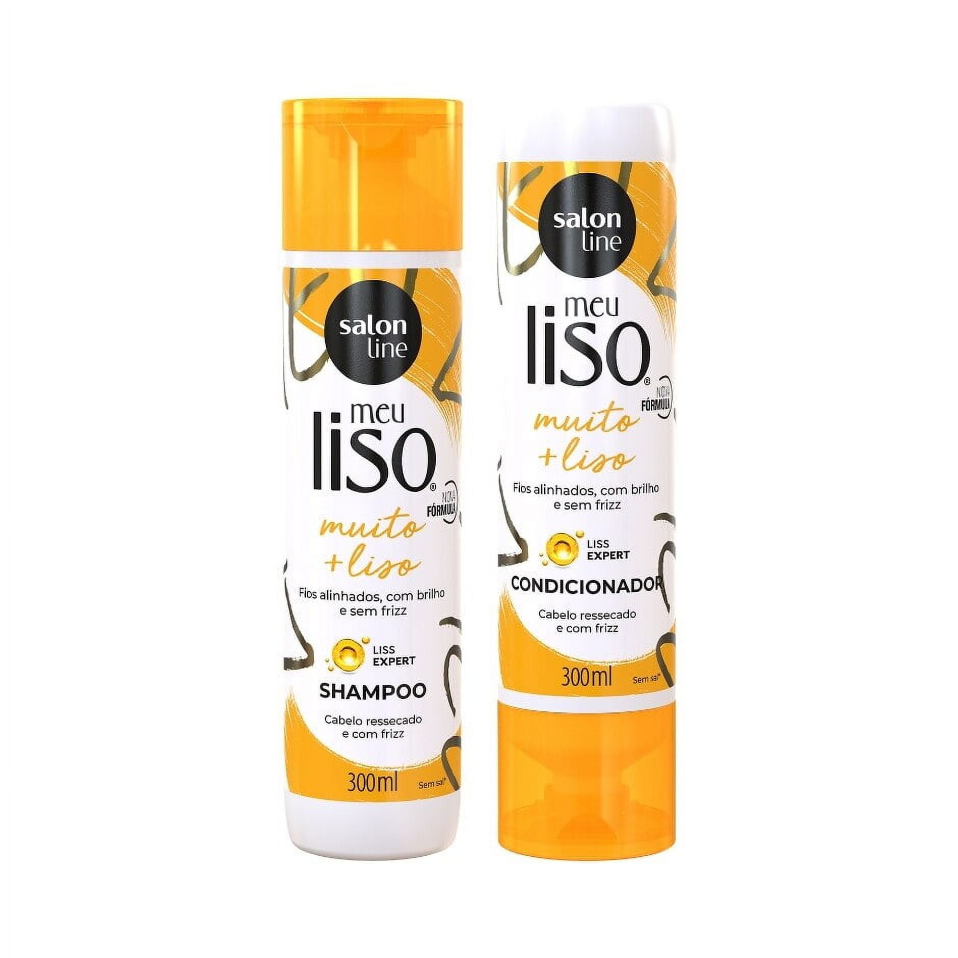 Salon Line MEU Glatter Conditioner 300 Ml – Feuchtigkeitsspendende Pflege Für Glattes, Geglättetes & Entspanntes Haar