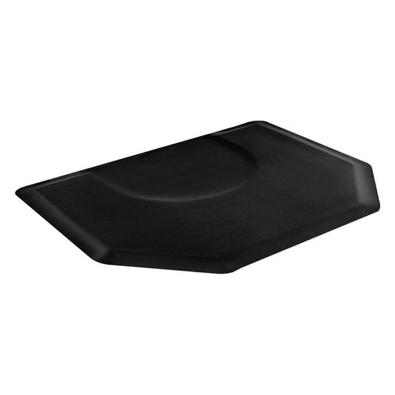 Salon Mat for Hair Stylist 4 x 5 FT - Anti Fatigue Hexagon Chair Mat 1/2 Inch Thick - Barber Station Floor Mat - Commercial Use