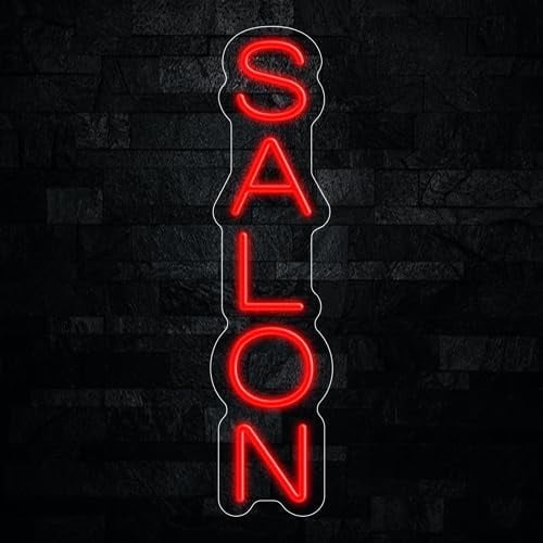 Salon Neon LED Sign 6"L x 24"H #32683