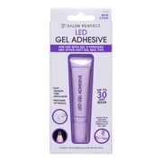 Salon Perfect UV/LED Gel Adhesive Glue for Soft Gel Nail Tips, Nail Art and Embellishments, 0.28 oz