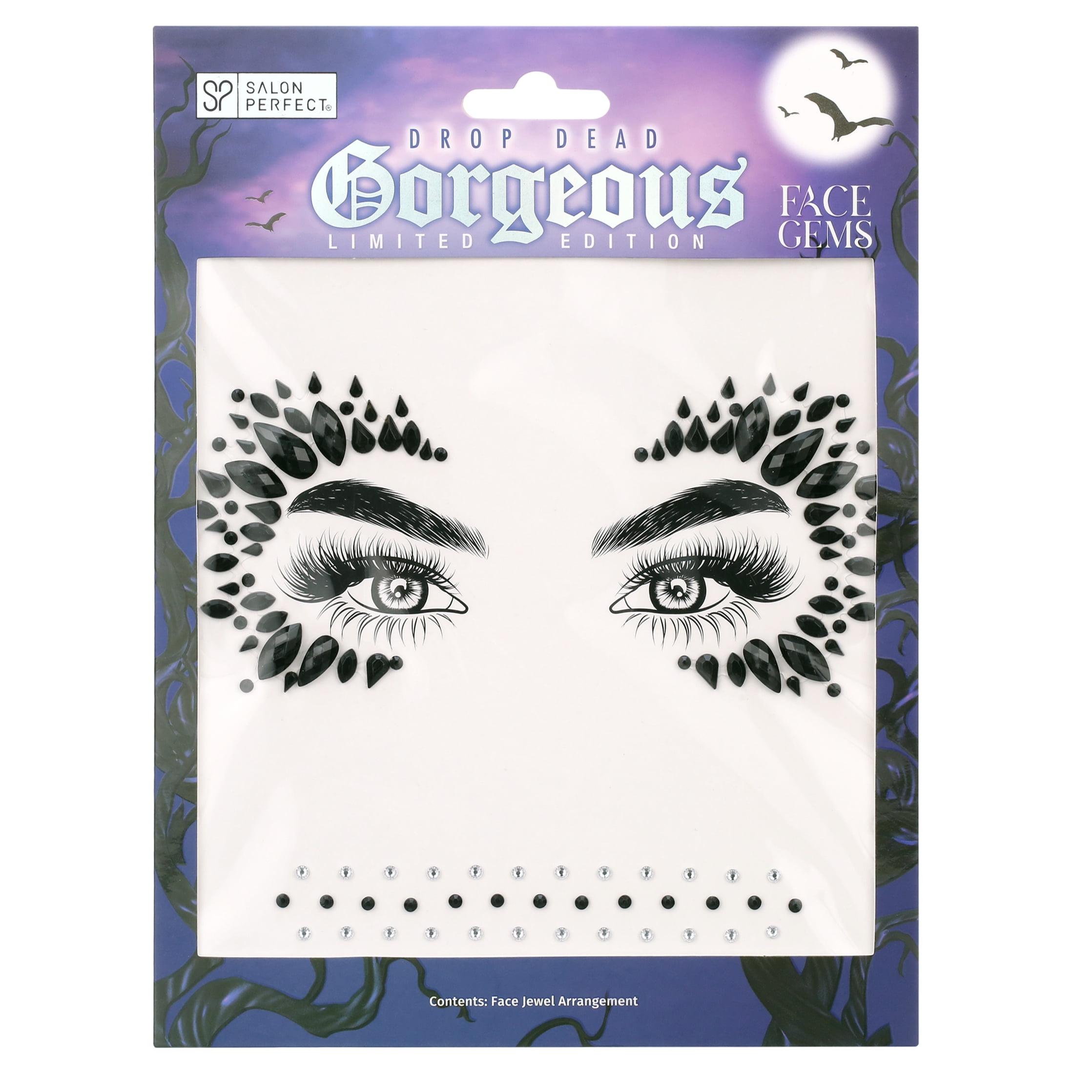 Salon Perfect Halloween Face Gems, Maleficent