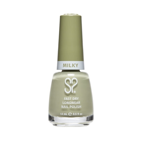 Salon Perfect Milky Nail Polish, 482 Sage, 0.5 fl oz