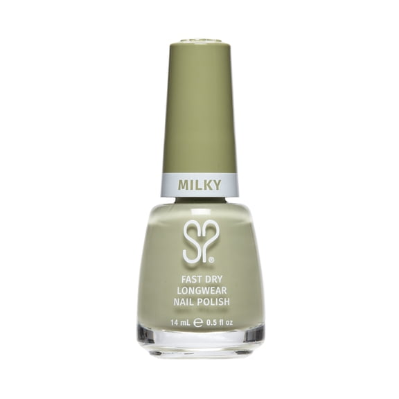 Salon Perfect Milky Nail Polish, 482 Sage, 0.5 fl oz