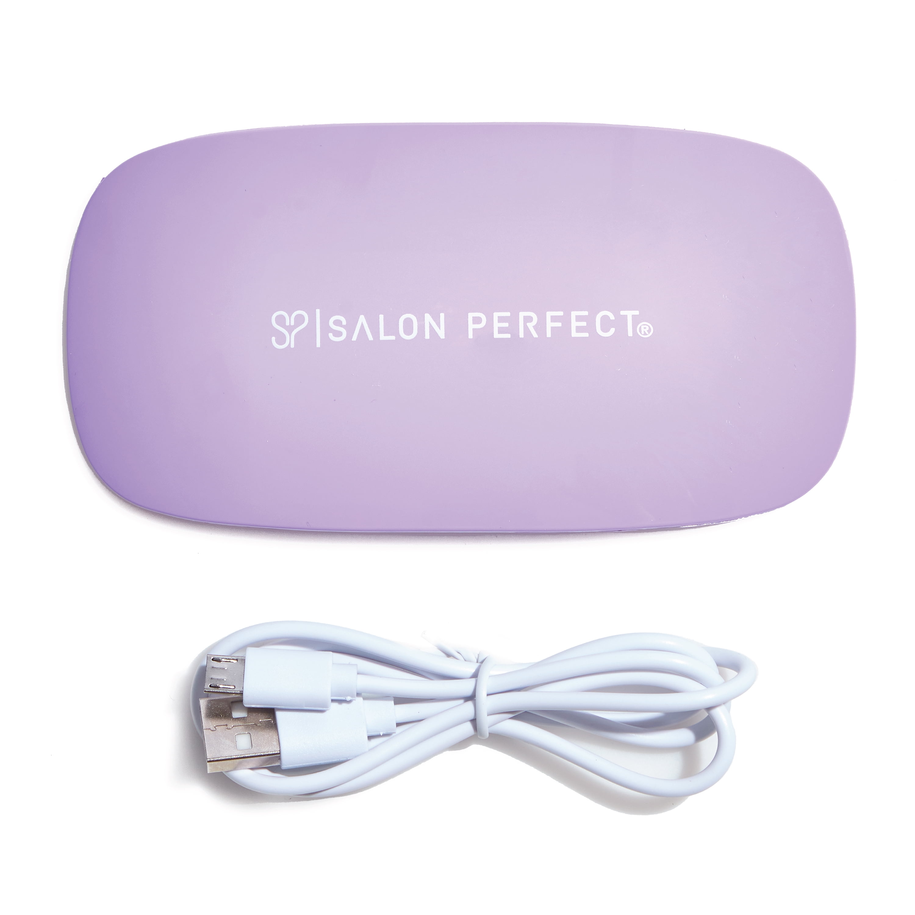 Salon Perfect Mini Gel Polish UV LED Nail Dryer Lamp with USB Charger, Nail Care Accessory