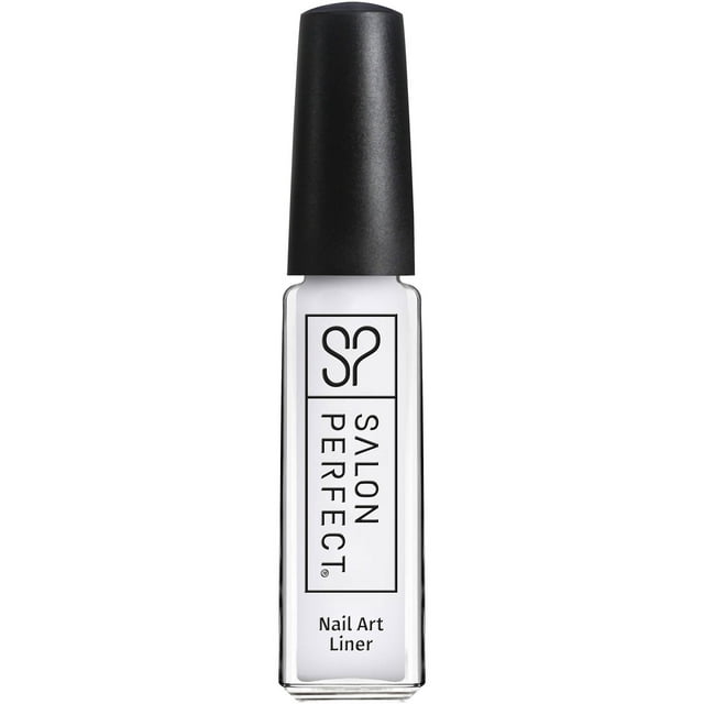 Salon Perfect Nail Art Liner, 802 White Out, 0.25 fl oz