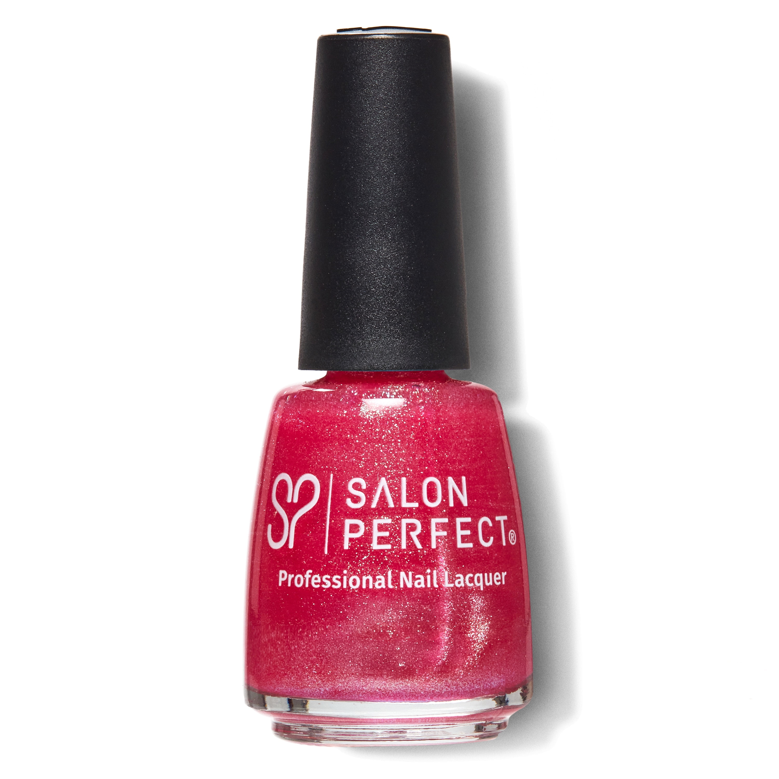 Salon Perfect Nail Polish, 410 So Cheeky, Pink Shimmer, 0.5 fl oz