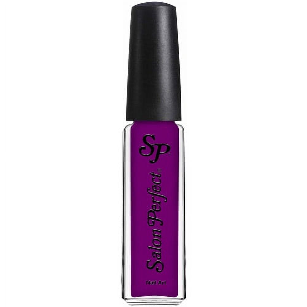 Salon Perfect Nail Polish Art Liner, 807 Purple Petal, 0.25 fl oz - image 1 of 11