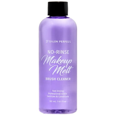 (3 pack) Salon Perfect No Rinse Makeup Brush Cleaner Solution, 6.5 fl oz