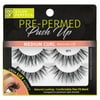Salon Perfect Pre-Permed Fake Lashes False Eyelashes, 671, Black, 2 Pairs