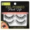 Salon Perfect Pre-Permed Fake Lashes False Eyelashes, 671, Black, 2 Pairs