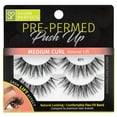 thumbnail image 1 of Salon Perfect Pre-Permed Fake Lashes False Eyelashes, 671, Black, 2 Pairs, 1 of 6