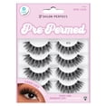thumbnail interactive-video image 1 of Salon Perfect Pre-Permed False Eyelashes, Dramatic Lift Fake Lashes, 672, 4 Pairs, 1 of 8