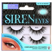 Salon Perfect Siren Eyes 653 Lash, 2 Pairs black false eyelashes