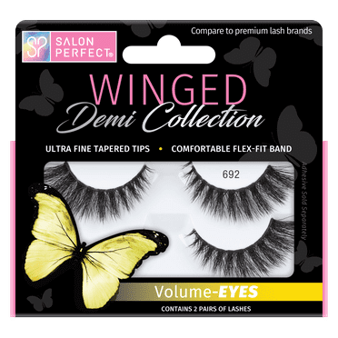 Salon Perfect Winged Lash, 692, 2 Pairs